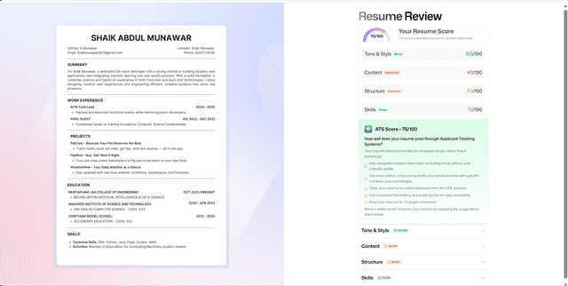 Resume Analyzer